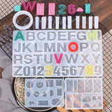214Pcs Letter Resin Molds and  Jewelry Making Tools