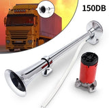 Single tube air horn