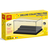 Special box For Building Block Dolls. Transparent Display Board