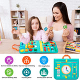Montessori Clothing Handbag Teaching Aids Storage Children's Educational Toys Training Early Childhood Education Toys