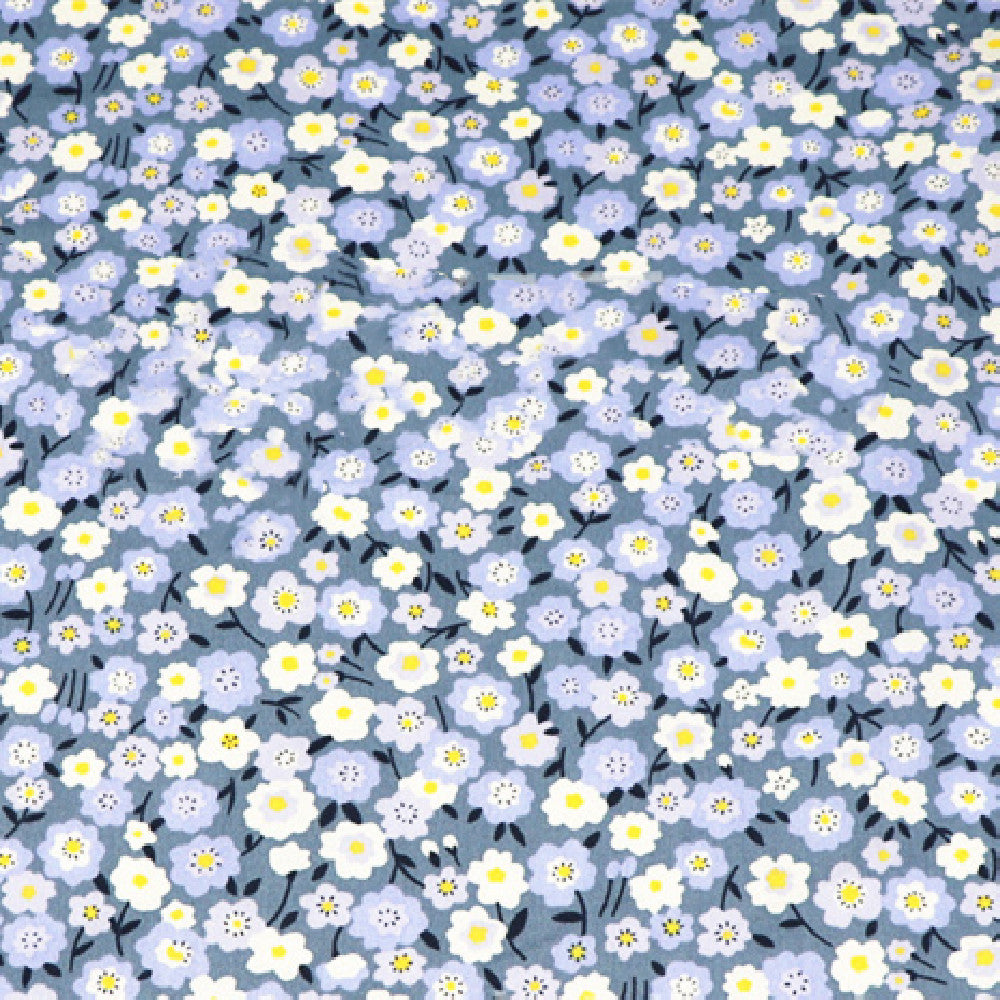 Floral Cotton Fabric Twill Fabric Bed Dress Pajamas Handmade Fabric