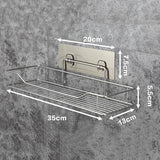 Stainless Steel Bathroom Rack Punch-free Kitchen