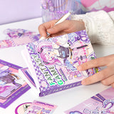 Stationery Suit Gift Box Hand Ledger Sticker