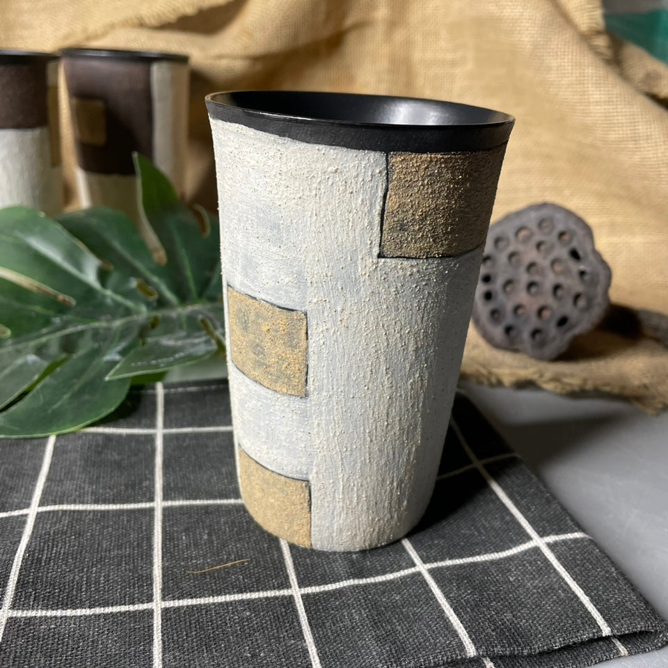 Drinking Water Creative Ceramic Cup Used Rough Pottery