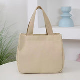 Canvas Handbag Carry Out Storage