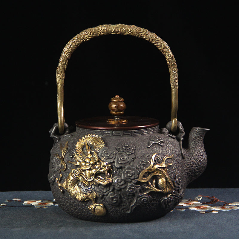 Electric pottery iron pot