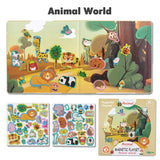 Early Childhood Education Four Story Cognitive Memory Training Puzzle