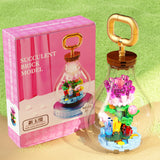 Compatible With Building Blocks, Flower Bulbs And Succulents