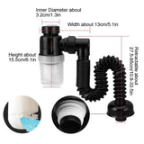 Wash Basin Down Pipe Leakproof Plug Wash Fittings