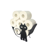 Cat Shape Kitchen and Bathroom Tissue Paper Storage Rack