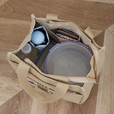 Canvas Handbag Carry Out Storage