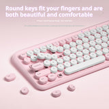 Dual-mode Wireless Bluetooth Mute Portable Keyboard