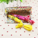 Women's Embroidered Fabric Wallet Long