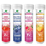 Effervescent Tablet Calcium Iron Zinc Supplements