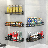 Kitchen storage seasoning rack