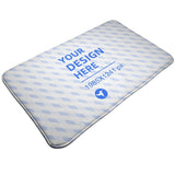 Flannel Absorbent Non-slip Easy-care Floor Mat