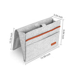 Home Felt Bedside Storage Hanging Bag
