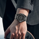 Cool Roman Scale Men's Multifunction Quartz Watch
