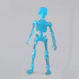Japanese Gacha Mr. Bones Skeleton Man Skeleton Action Figure Doll