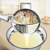 Kitchen colander stainless steel spoon