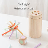 Educational Balance Wooden Stick Game Children's Fine Action Concentration Training Toy