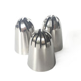 Stainless steel seamless decorating mouth