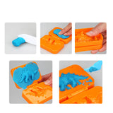 Dinosaur color mud play house toy