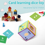 Inserting Card Soft Dice Children's Early Education Enlightment Puzzle Training Throwing Toy