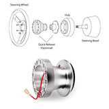 Car Modification Fittings Steering Wheel Base Connector
