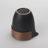 Black Pottery Hot Tea Cup