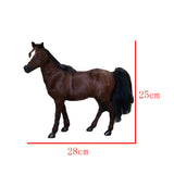 New Creative Horse Ornament Props Doll Simulation Toys Action Figures