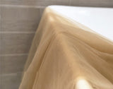 Flesh Skin Tone Body Mesh Wedding Dress Sheer Fabric