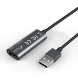 Game Live Streaming HDMI To USB 2.0 With Cable Video Capture Card 4k