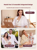 Electric Hands-free Automatic Bilateral Wearable BreastPump