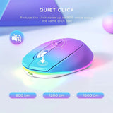 24g Wireless Mouse 1600dpi Ergonomic Rechargeable