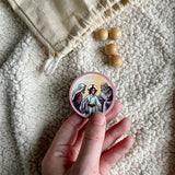 Wooden Beads Board Craft Pendant