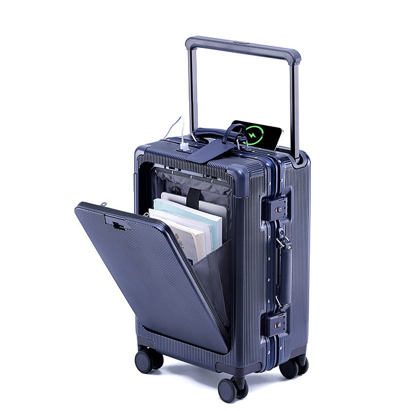 Draw-bar Luggage Wide 24-inch Anti-fall Front Cover