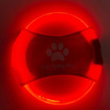 Dog Flying Discs Light Glowing LED LuminousTrainning Interactive Toys Game Flying Discs Dog Toy Pet Dog Accessories