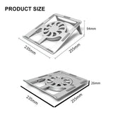 Foreign Trade New Computer Radiator Desktop Office Folding Lifting Computer Cooling Bracket Aluminum Alloy Bracket
