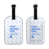 Removable And Convenient Leather Luggage Tag
