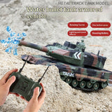 Remote Control Tank Firing Water Pellets Vs Armored Vehicle Model Toy