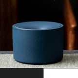 Rough Black Pottery Ashtray Creative Living Room Light Luxury Office