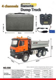 Alloy Remote Control Dump Truck Engineering Transport Vehicle Toy