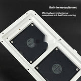 Refrigerator Ventilating Fan Cooling Vent Louver