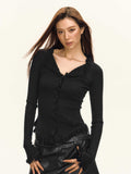 Retro Design Knitted New Top Slim Fit Sweater