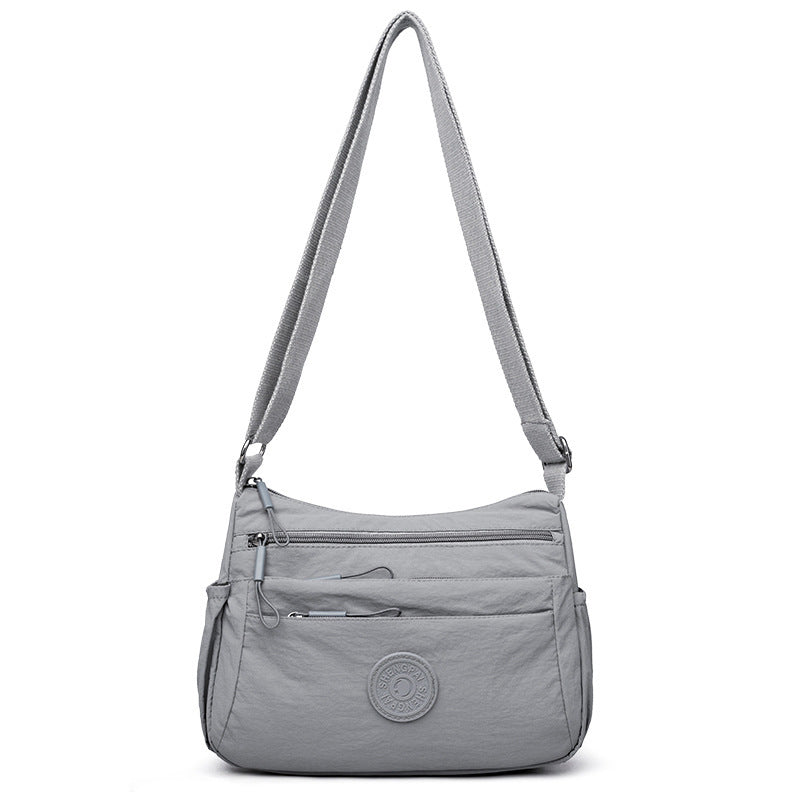Multi-layer Casual Lightweight Shoulder Messenger Bag Simple