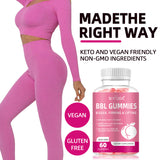 Custom Private Label Hip Enlargement Big Butt For Women Body Lifting Enhancement Wholesale Bbl Products Gummies