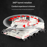 Remote Control Tank Firing Water Pellets Vs Armored Vehicle Model Toy