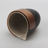 Black Pottery Hot Tea Cup