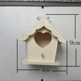 Creative Wooden Bird Nest Ornaments